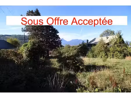 achat terrain 542m² st jean d arvey 73230