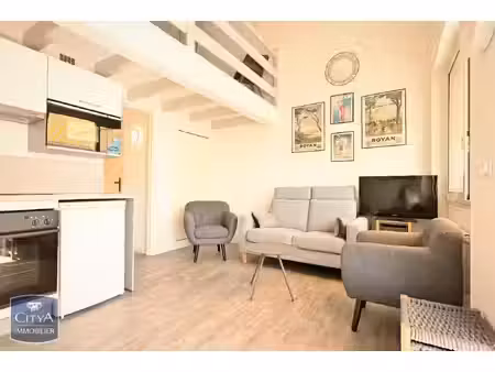 appartement à louer 1 pièce 29.31 m² - royan (17) - 640€