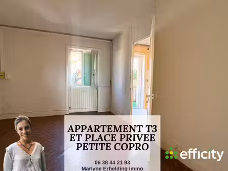 appartement 3 pièces - 63 m²
