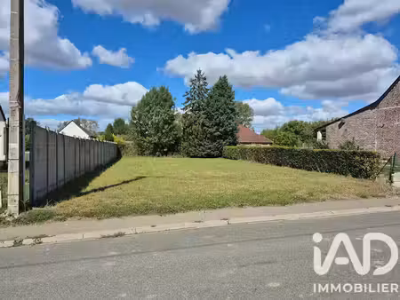 vente terrain 1316 m² à esclainvillers (80250)  20 000 €