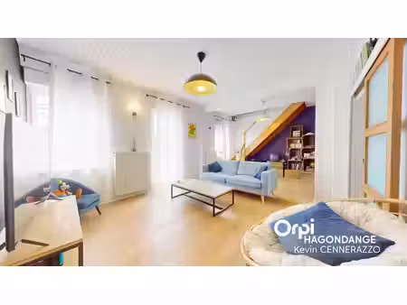 vente duplex 2 pièces 73.17 m² à amneville les thermes (57360)  153 000 €