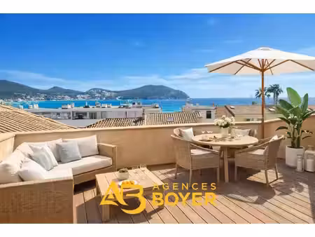 les lecques  saint-cyr-sur-mer - t3 dernier étage avec vue m