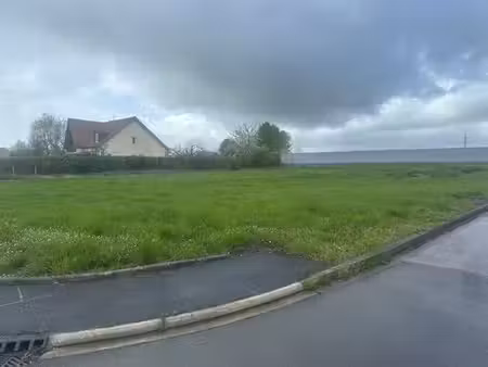 achat terrain 783m² poulainville 80260