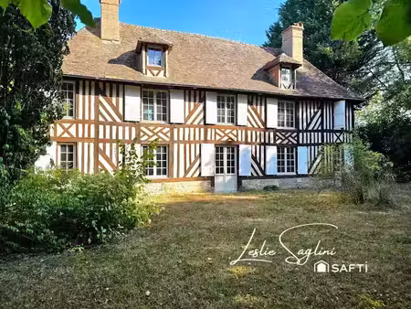 vente maison 5 pièces 168 m² à notre-dame-d'estrées (14340)  330 000 €