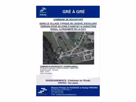 terrain à bâtir à vendre à de l'antenne lessive (vwd18785)
