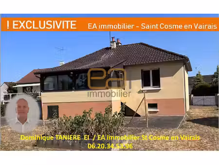 maison proche centre bourg  saint cosme en vairais