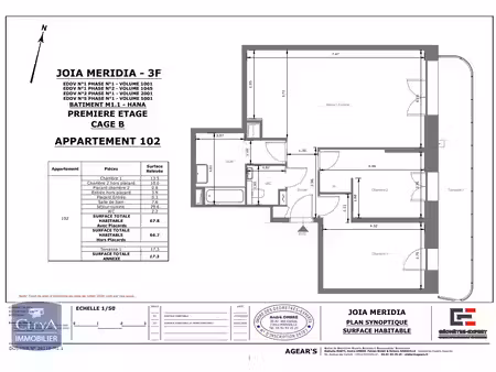 location appartement 3 pièces 67m² nice 06200