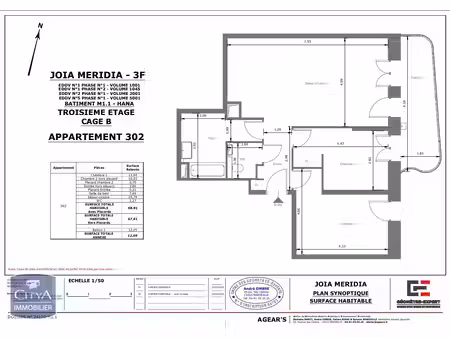 location appartement 3 pièces 68m² nice 06200
