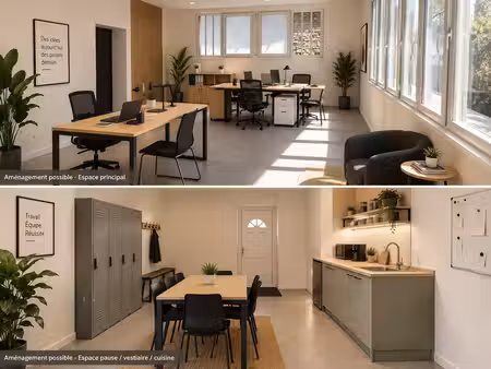 vente bureaux 66m²