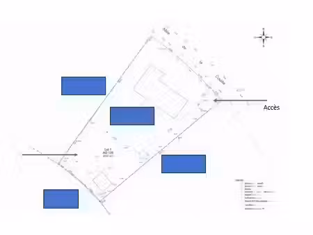vente terrain 600 m² le cellier (44850)