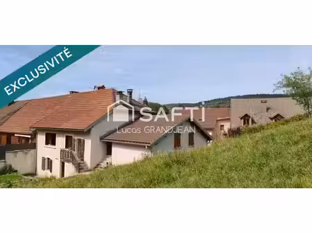 vente maison 5 pièces 144 m² à foncine-le-haut (39460)  165 000 €