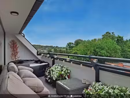 duplex spacieux et lumineux avec terrasse plein sud