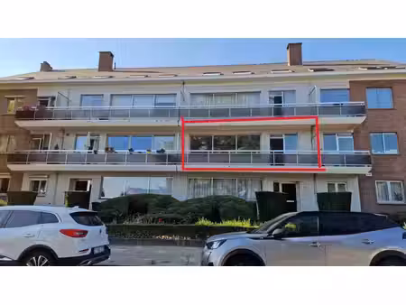 appartement spacieux 100m² - 2 chambres - 2 terrasses -peb d