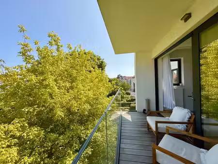 brugmann - apt 2 ch de prestige avec cave parking et balcons