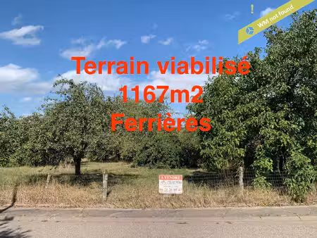 terrain constructible neuf à vendre