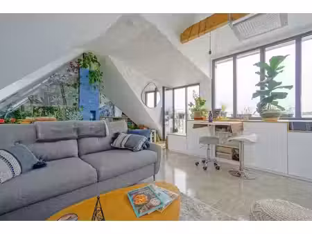 location meublée duplex 2 pièces 40 m² à paris 16ème (75016)  1 990 €