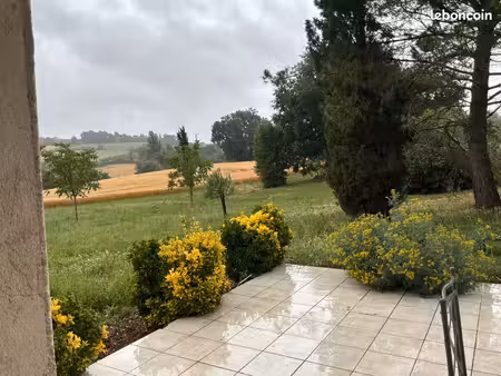 maison meublée t4 avec terrasse et jardin à condom