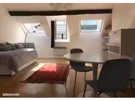 beau 2p meublé 28m² avec vue sur la tour eiffel