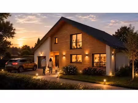 terrain avec maison neuf à vendre