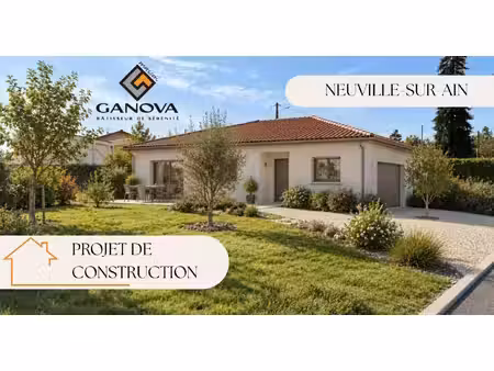 terrain avec maison neuf à vendre