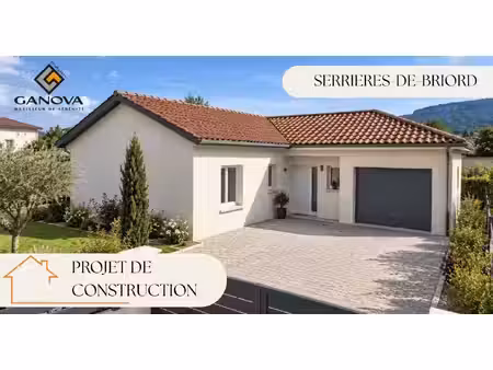 terrain avec maison neuf à vendre
