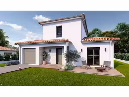 terrain avec maison neuf à vendre