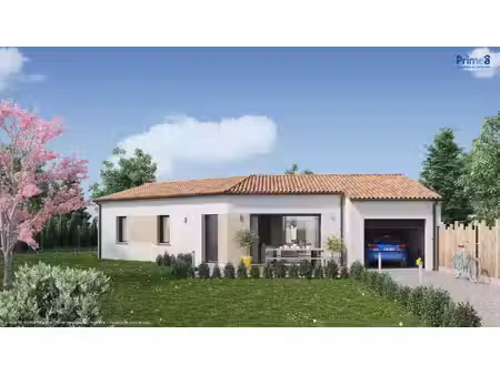 terrain avec maison neuf à vendre