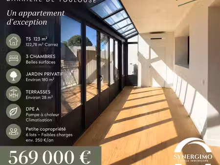 t5 bordeaux barrière de toulouse - 3 chambres