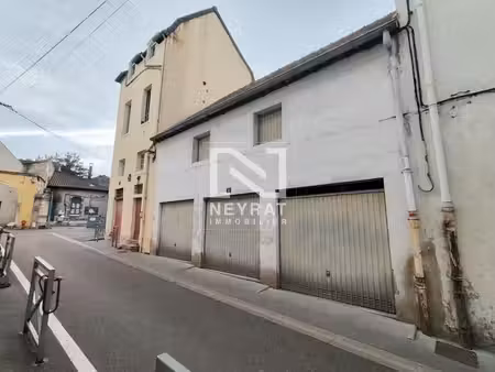 batiment de trois garages en monopropriete hyper centre de chalon