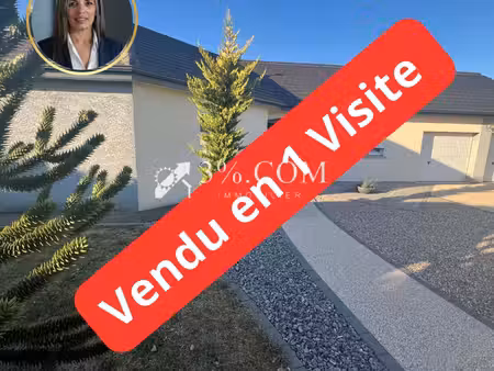 maison plain-pied 147 m² +terrain 1300m² + grand garage 54360 mont-sur-meurthe