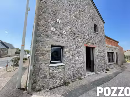 maison port bail sur mer 3 pièces 51.3 m2 - saint-lô-d'ourville - maison en pierre à termi