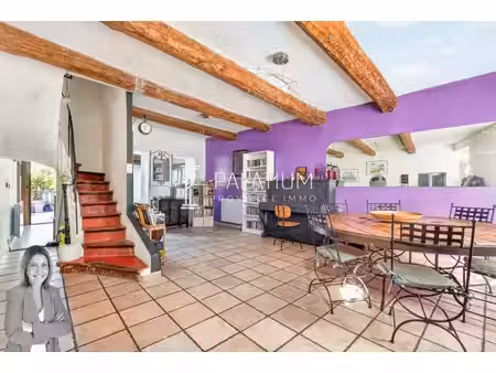 sorgues- grande maison de ville avec 3 studios indépendants et vue sur parc arboré