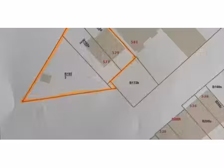 zone de projet à vendre à lauwe pour € 205.000
