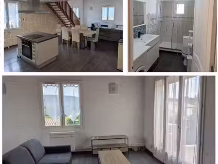 ◊ à louer – duplex meublé 103 m² – forcalqueiret