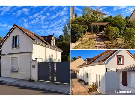 maison meublée 80 m² – 3 chambres – jardin 200 m² – gare à 8 min à pied