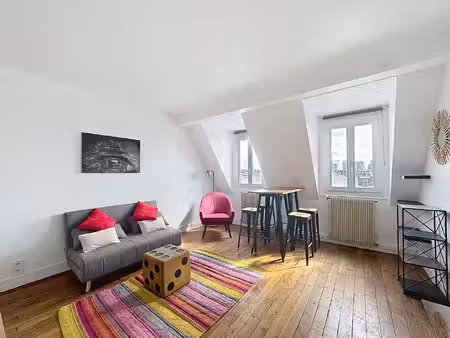 appartement paris 2 pièce(s) 33.79 m2