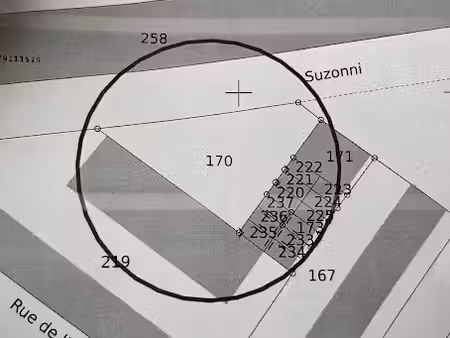 vente terrain 498 m² à neuf-brisach (68600)  94 000 €