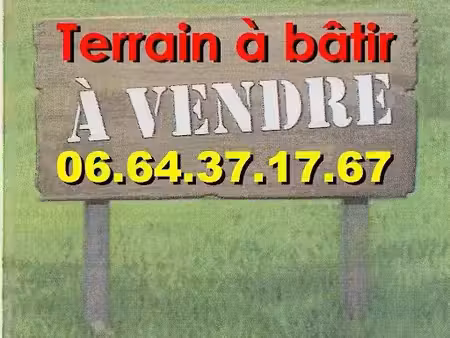 vente terrain à batir 551 m² à cauffry (60290)  102 000 €