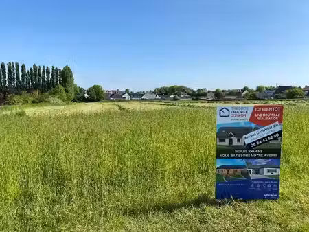 vente terrain 2620 m² à farbus (62580)  169 000 €