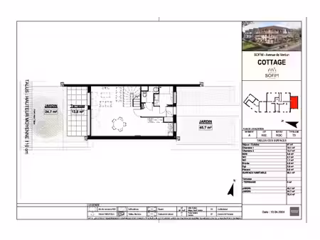 location appartement 3 pièces 90 m² à berck (62600)  1 045 €