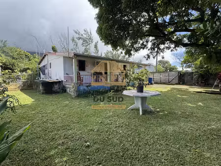 maison créole de plain-pied – saint-philippe – calme absolu et potentiel rare