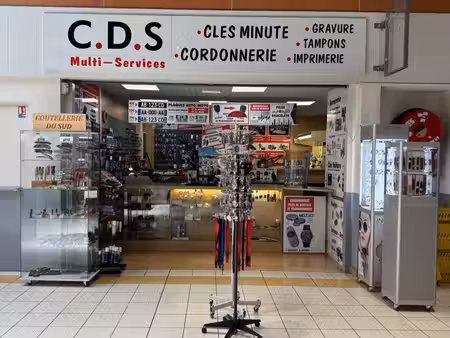 vend cordonnerie clé multi services dans leclerc