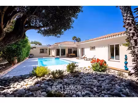 villa contemporaine avec piscine et prestations haut de gamme près de perpignan