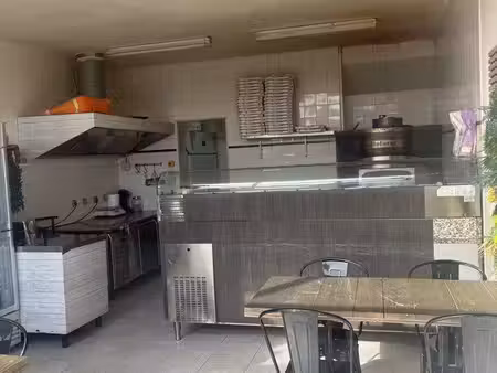 vend fond de commerce pizza sur place et en emporter
