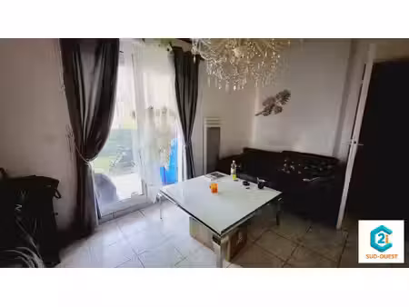 t2 avec jardin - investissement - carcassonne
