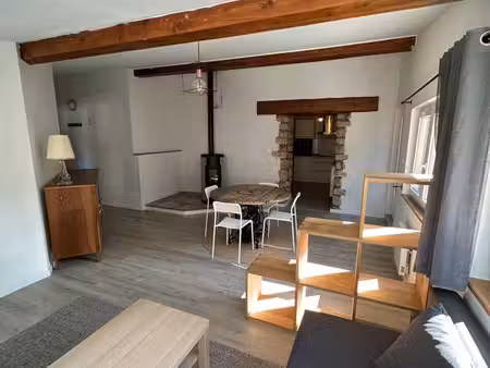 appartement meublé 61m2 + terrasse + cave