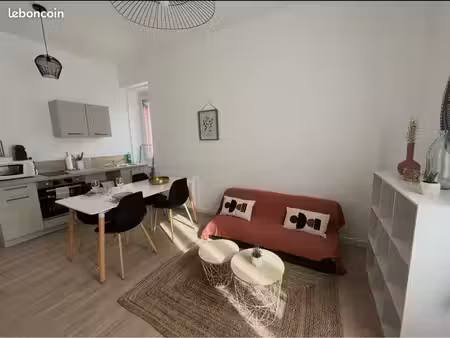 appartement t2 meublé - romans