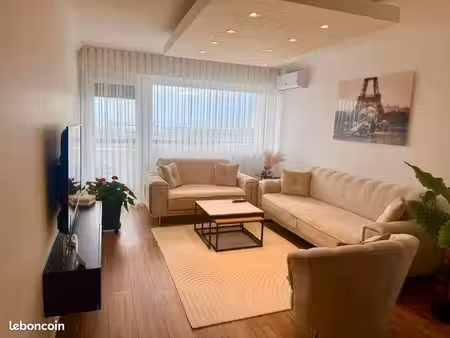 appartement 65m2  climatisé  triple vitrage