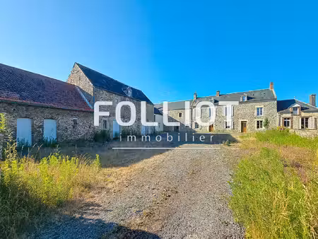 corps de ferme le molay littry 5 pièce(s)  55 000 m² de terrain avec bâtiments