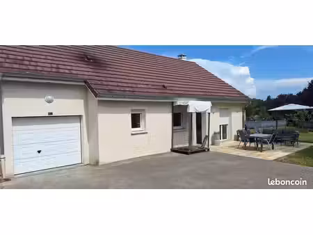 maison plain-pied 4 pièces - 3 chambres - garage & jardin